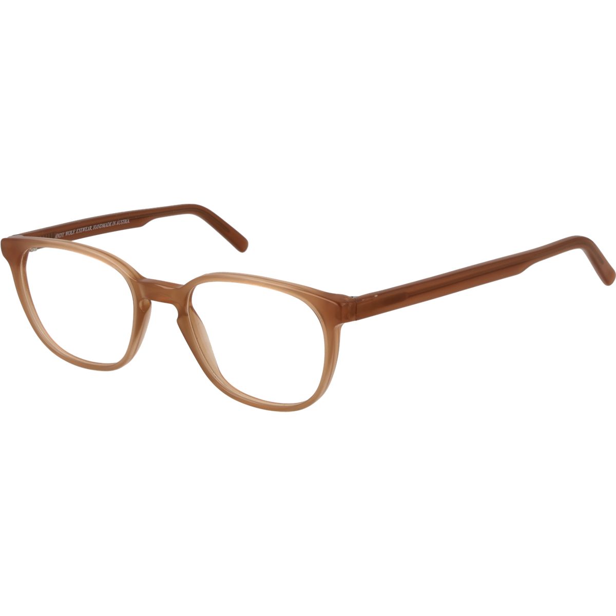 Quadratische Vollrand-Brille aus Azetat
