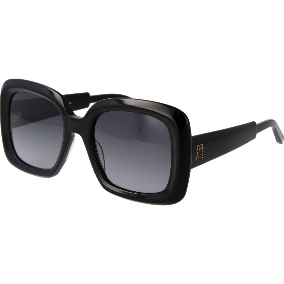 Quadratische Sonnenbrille mit Verlaufsgläsern