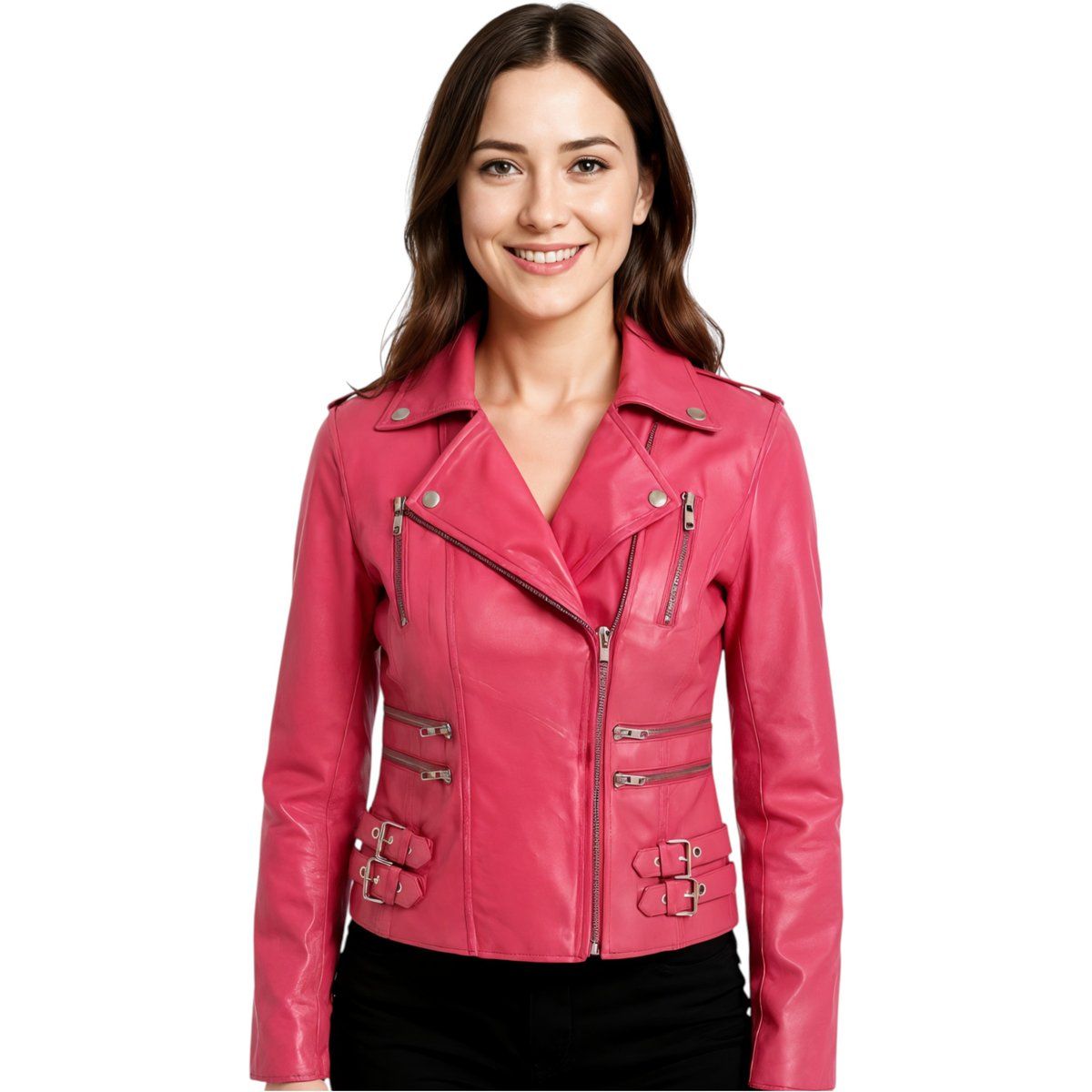 Zweireihige Brando Bikerjacke