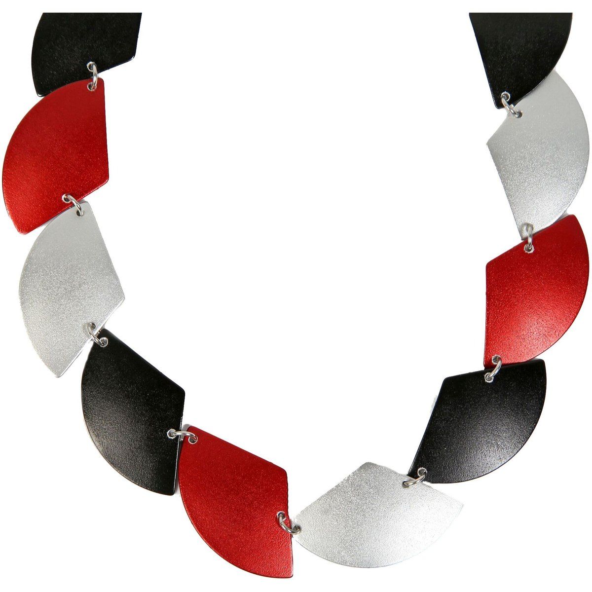 Moderne Geometrische Fächer-Halskette