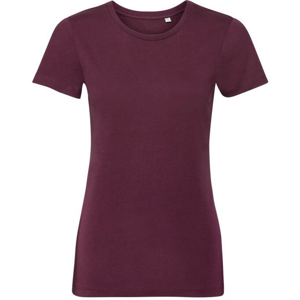 Klassisches Bio-Baumwoll-T-Shirt mit Rundhalsausschnitt