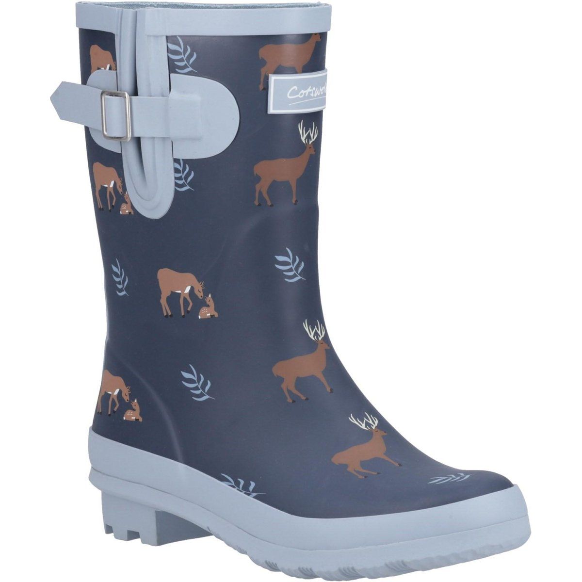 Gummistiefel mit Wald-Motiv