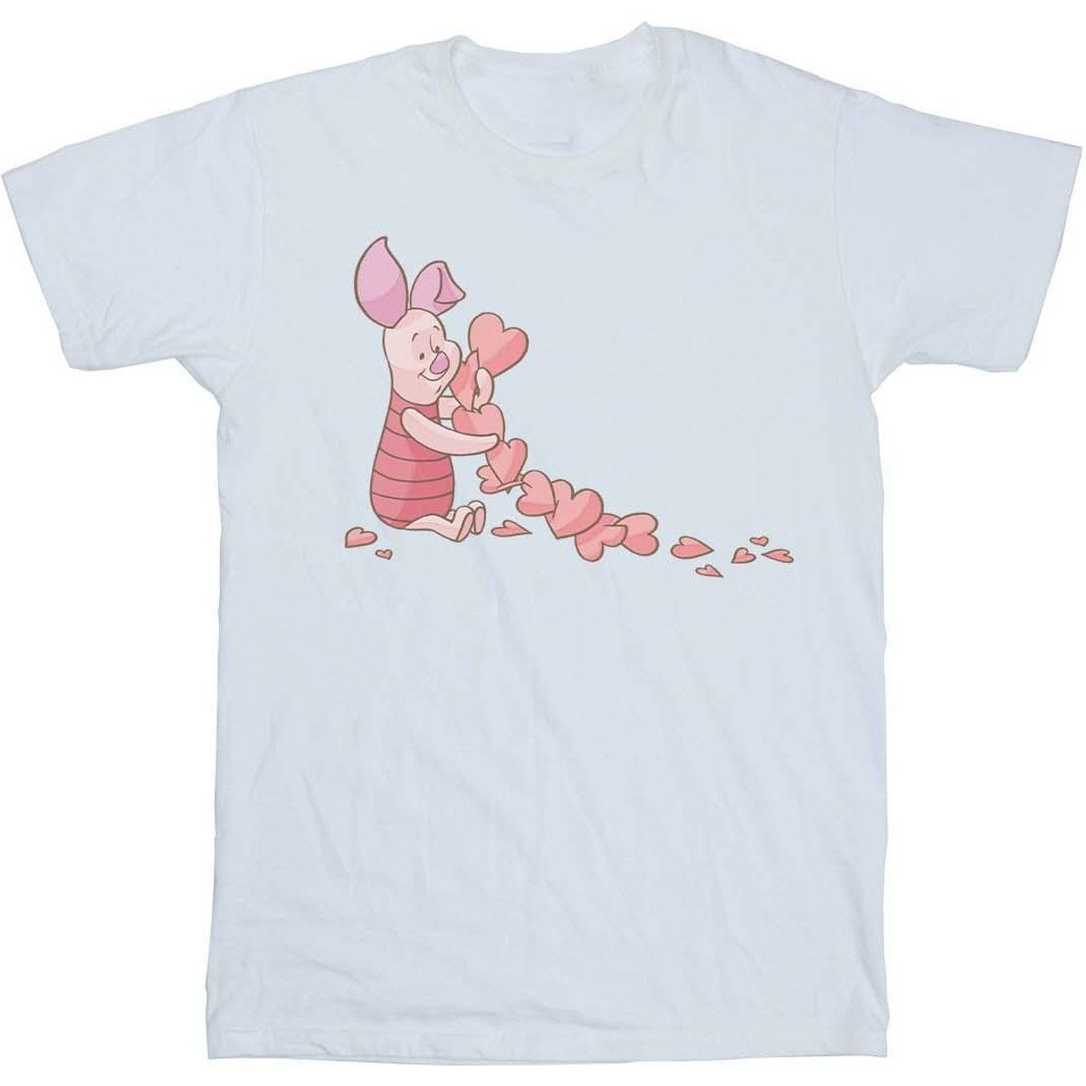 Ferkel Herz Grafik Boyfriend T-Shirt