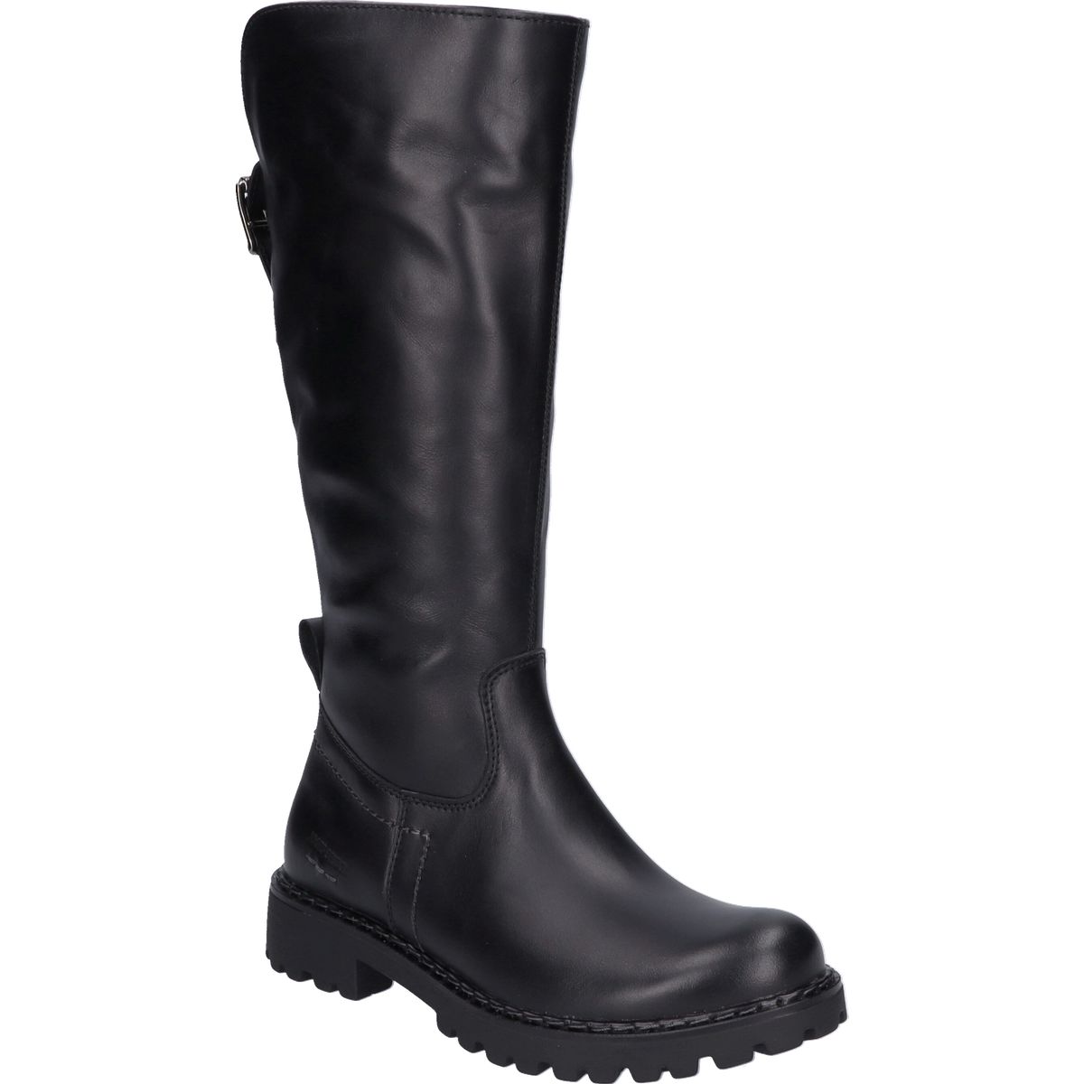 Robuste kniehohe Lederstiefel
