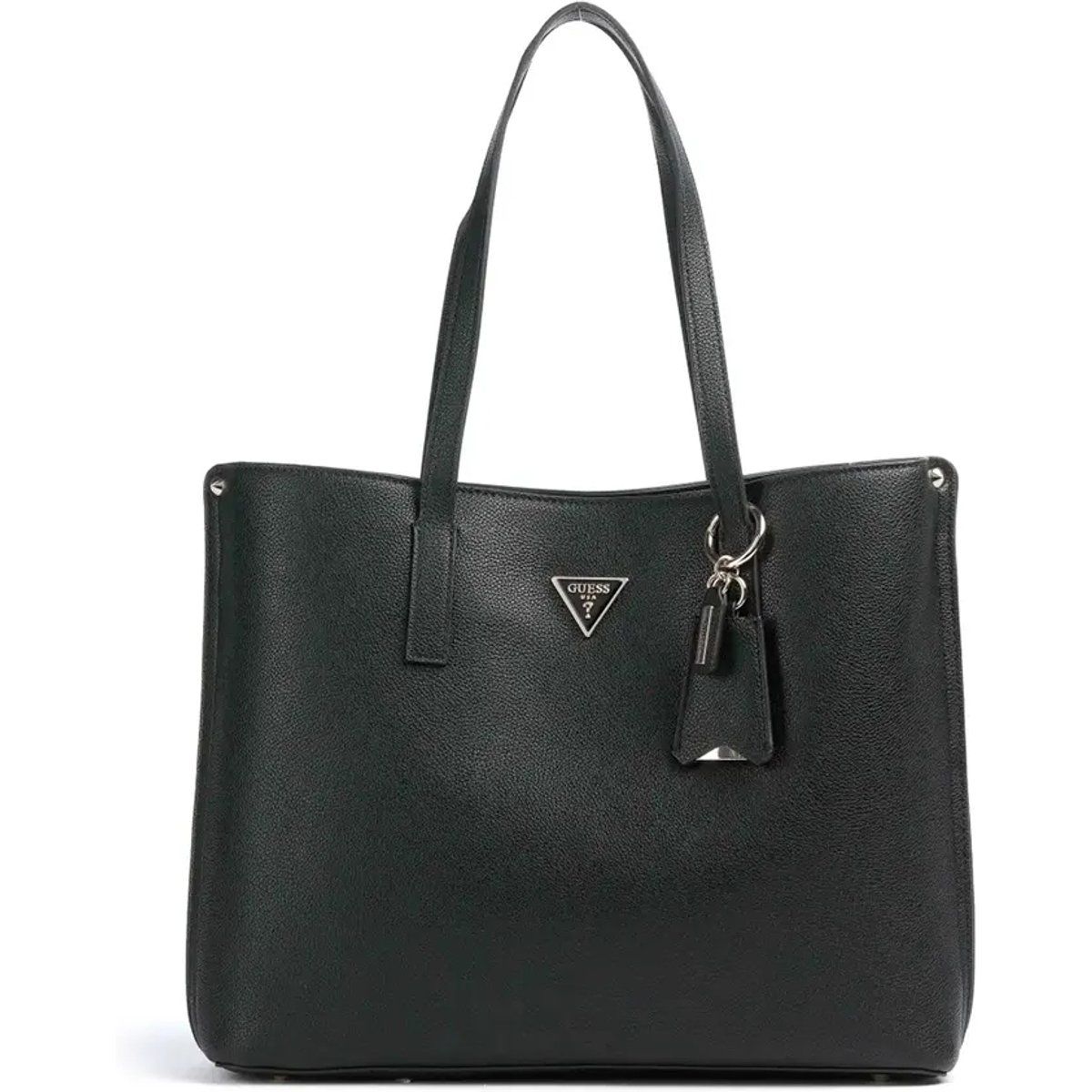 Klassische Shopper-Tasche in Lederoptik