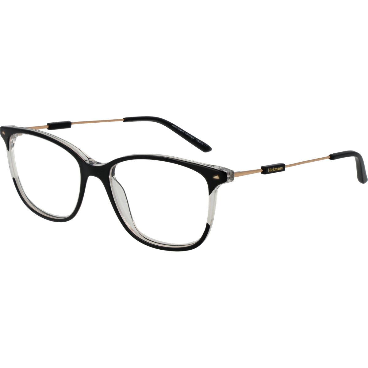 Schicke zweifarbige Cat-Eye Brillenfassung