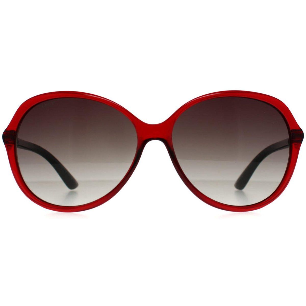Glamouröse Oversized-Sonnenbrille mit Kristallen