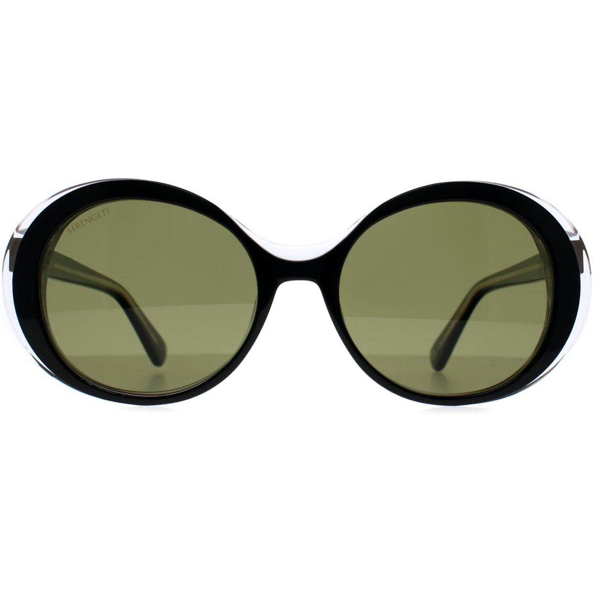 Vintage-Inspirierte Übergroße Runde Sonnenbrille