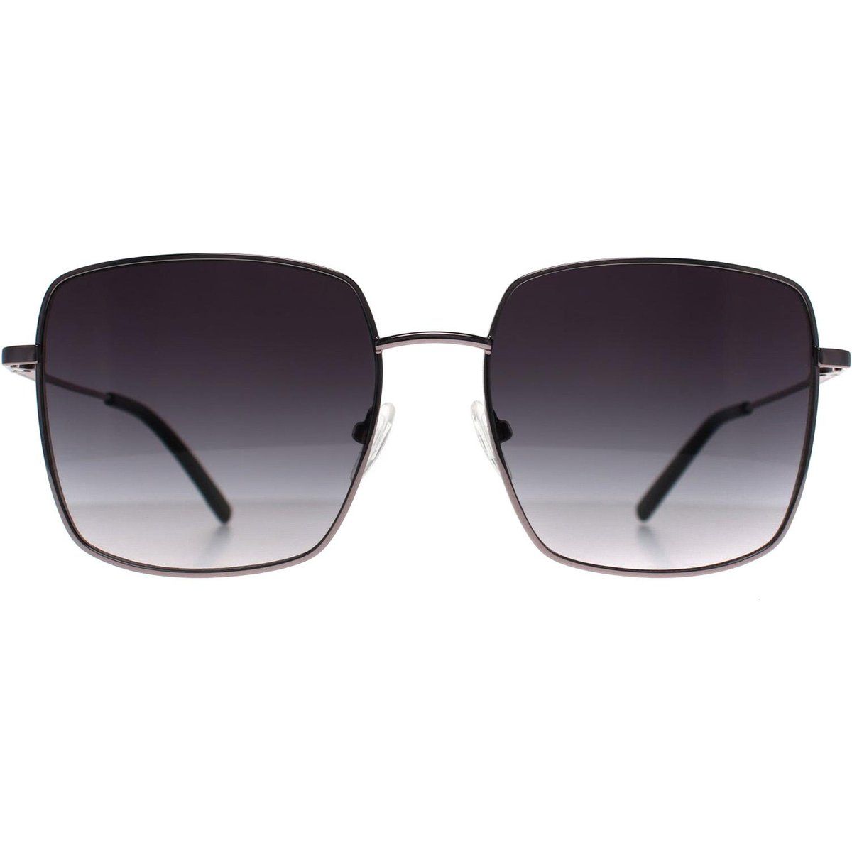 Übergroße eckige Sonnenbrille mit Farbverlauf