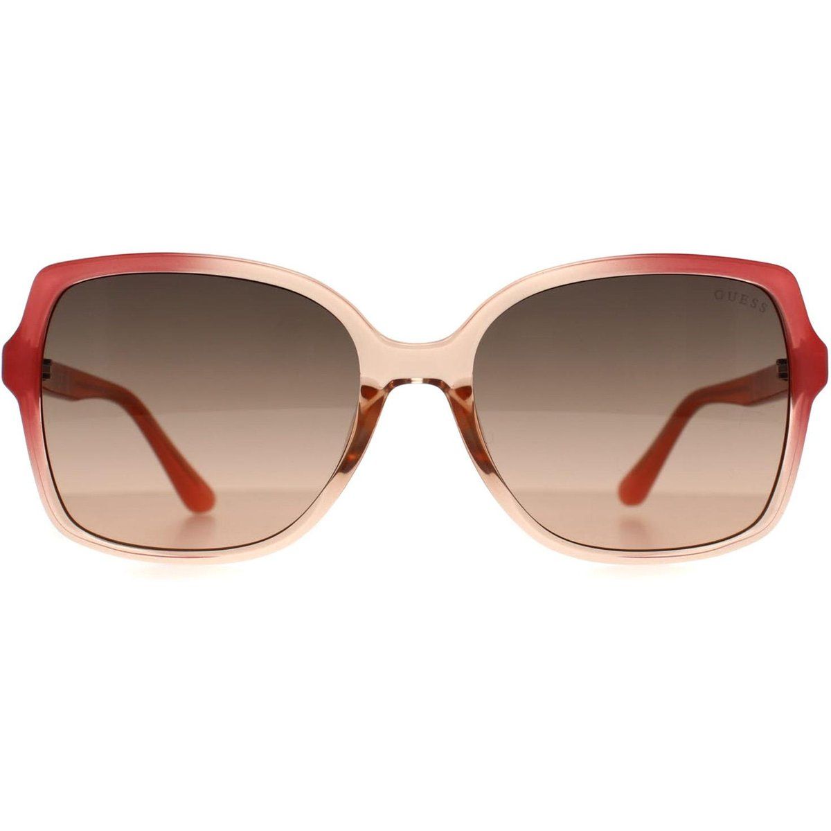 Oversized Schmetterlingsbrille mit Farbverlauf