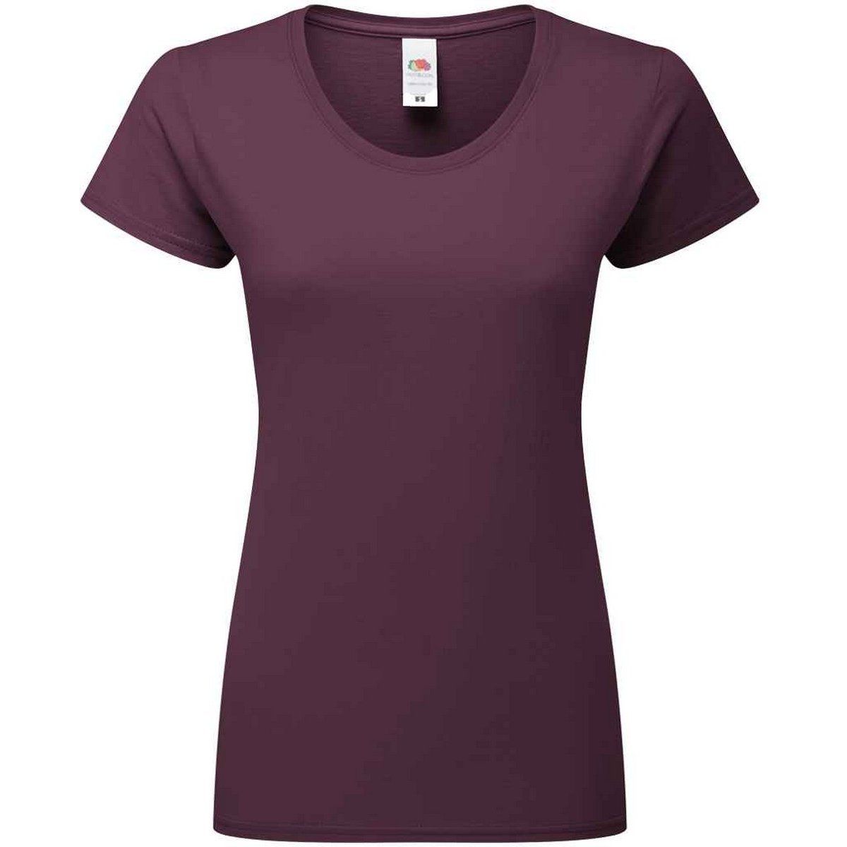 Enganliegendes minimalistisches Kurzarm-Top
