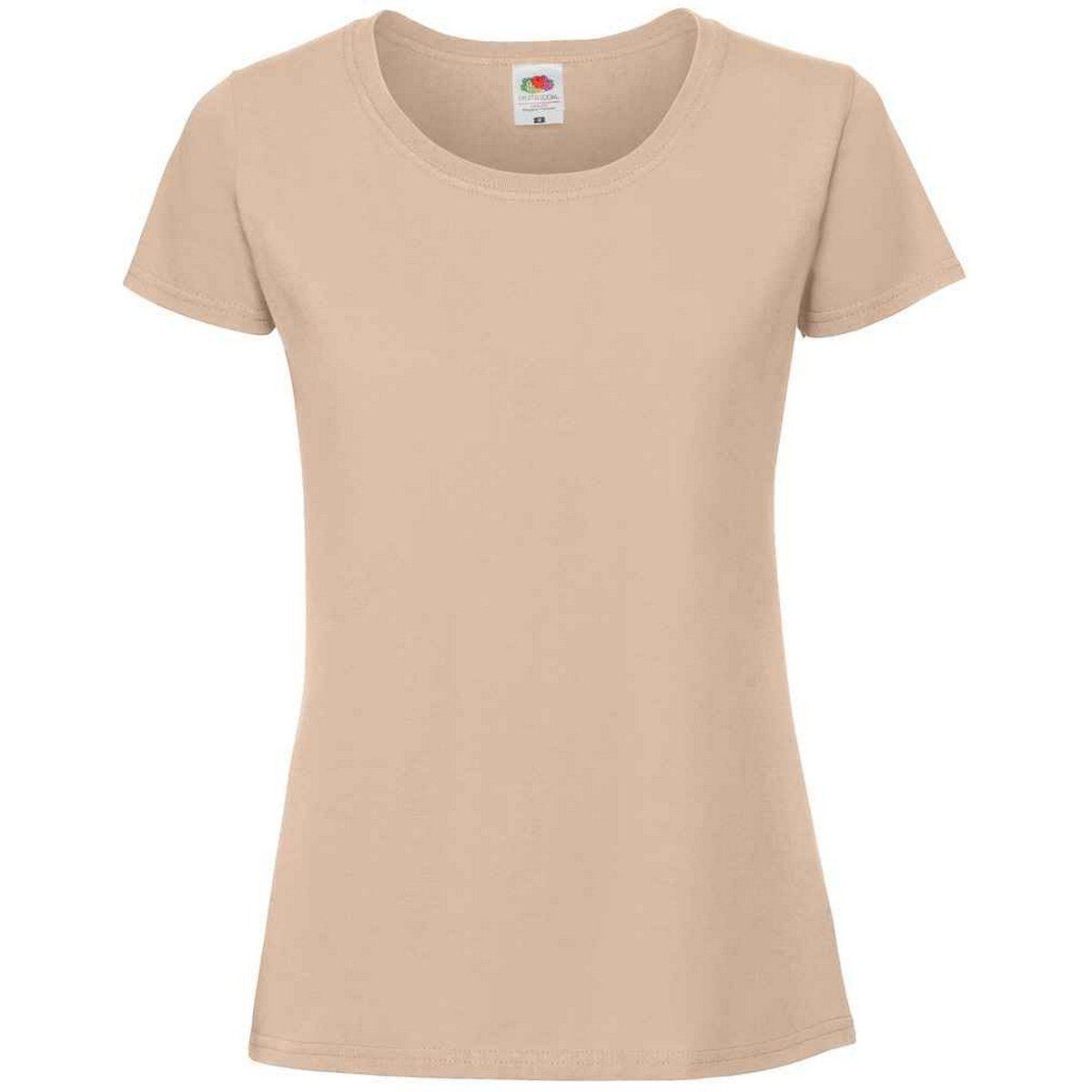 Klassisches Enganliegendes Rundhals-T-Shirt