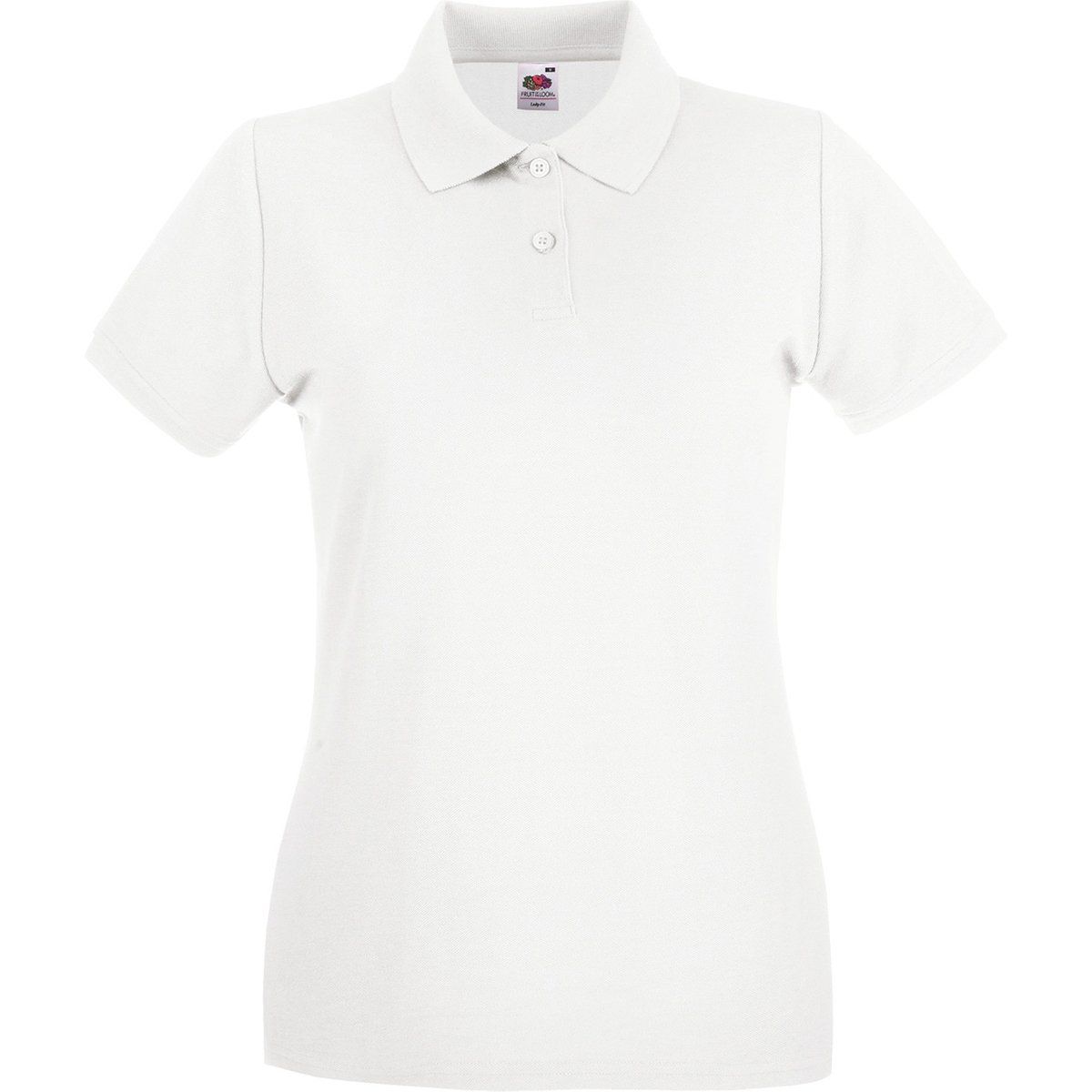 Feminines Tailliertes Baumwoll-Piqué Polo