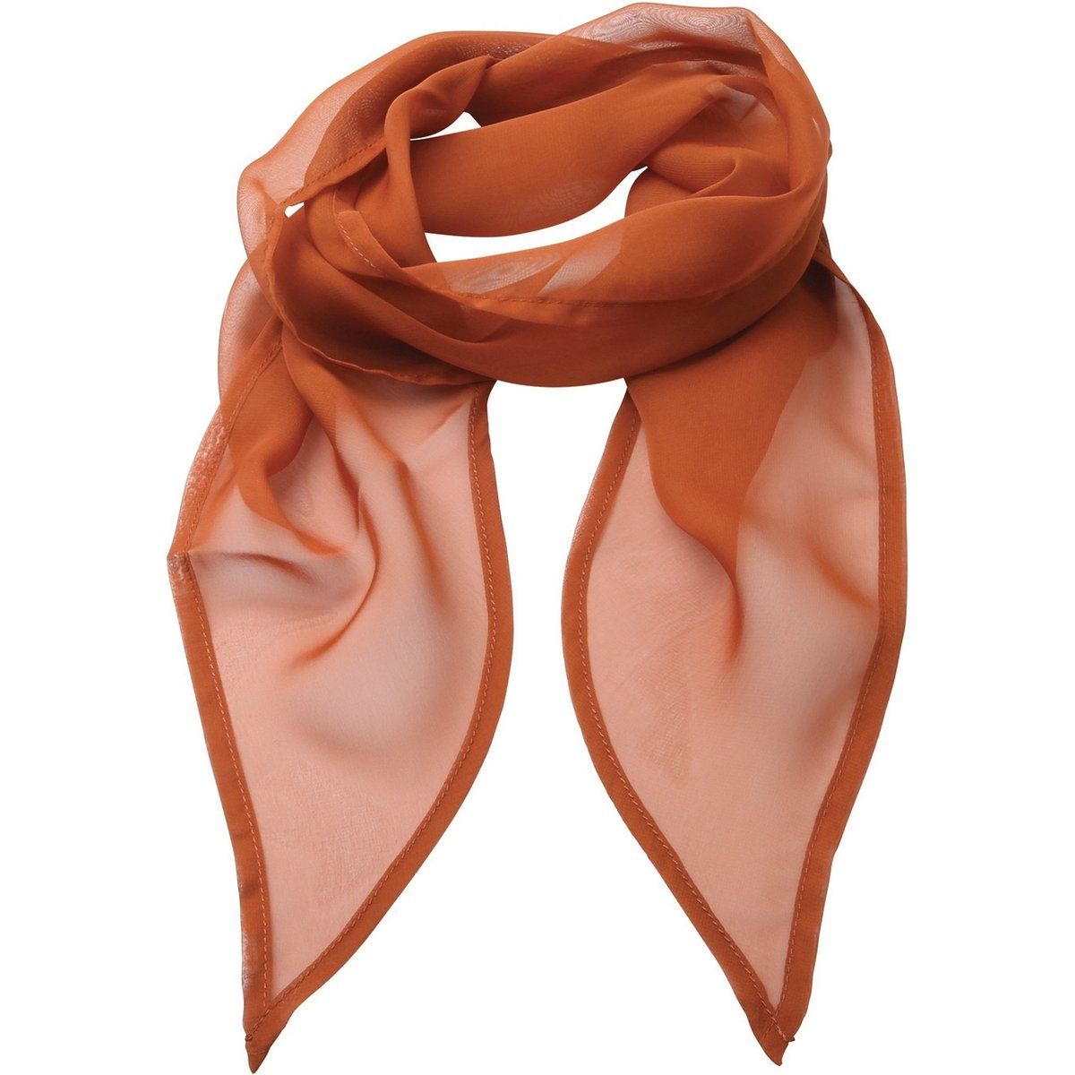 Leichter halbdurchsichtiger Chiffon-Halstuch
