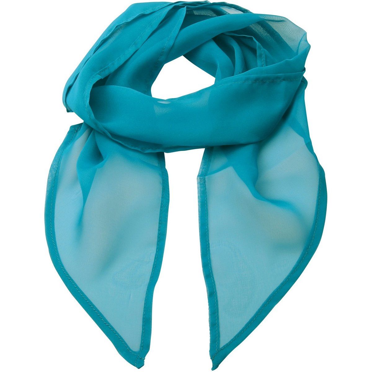 Leichtes transparentes Chiffon-Halstuch