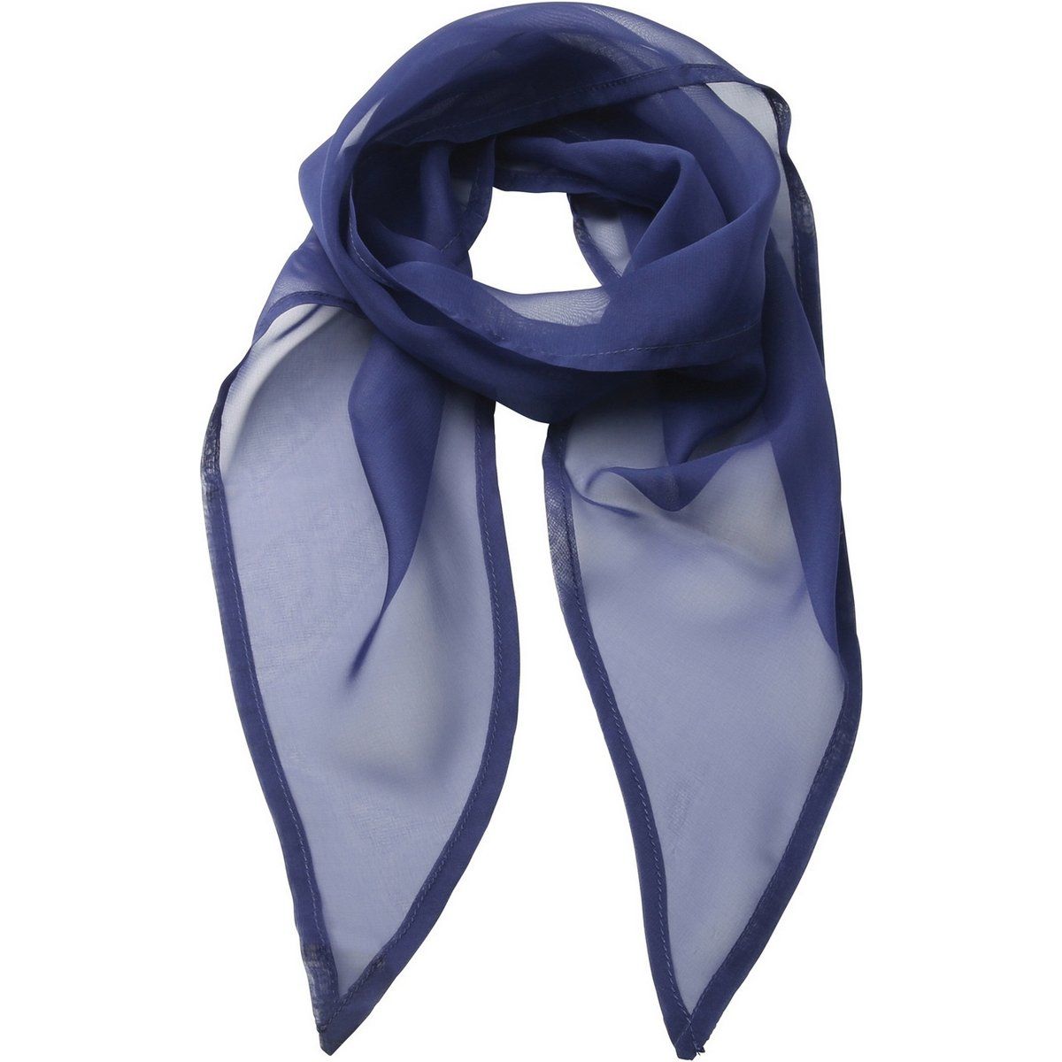 Leichtes transparentes Chiffon-Halstuch