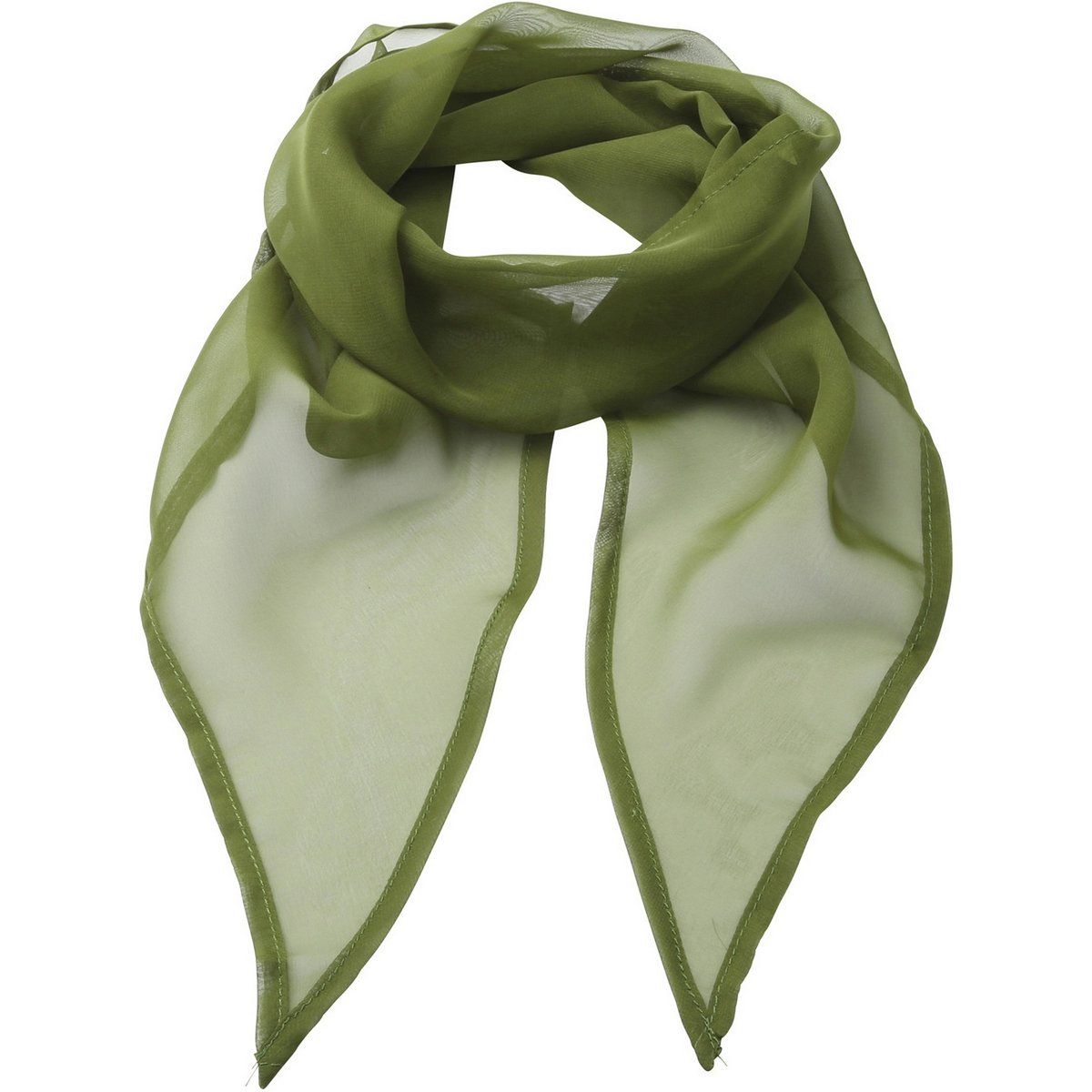Leichtes transparentes Chiffon-Halstuch