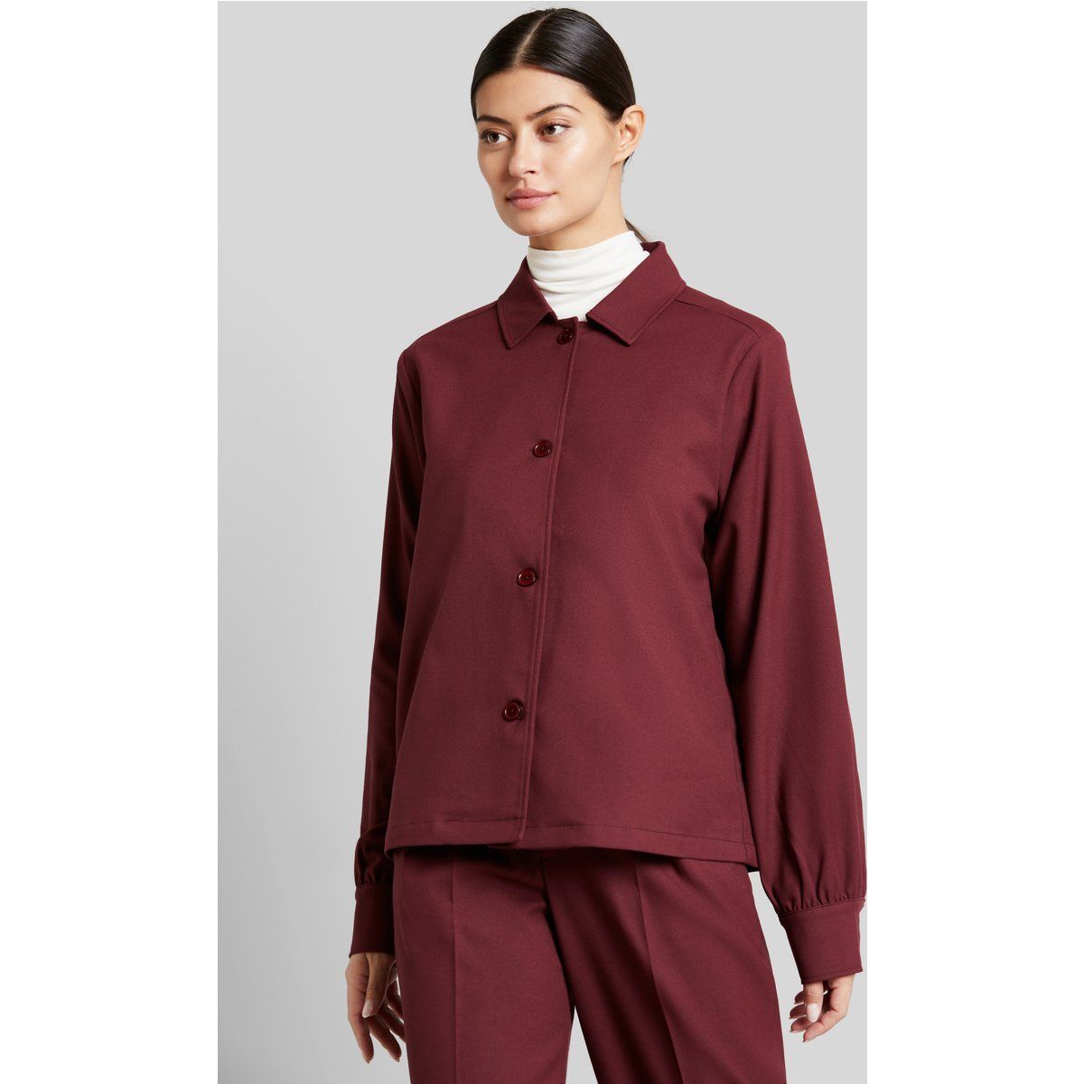 Vielseitige Hemdbluse im Overshirt-Stil