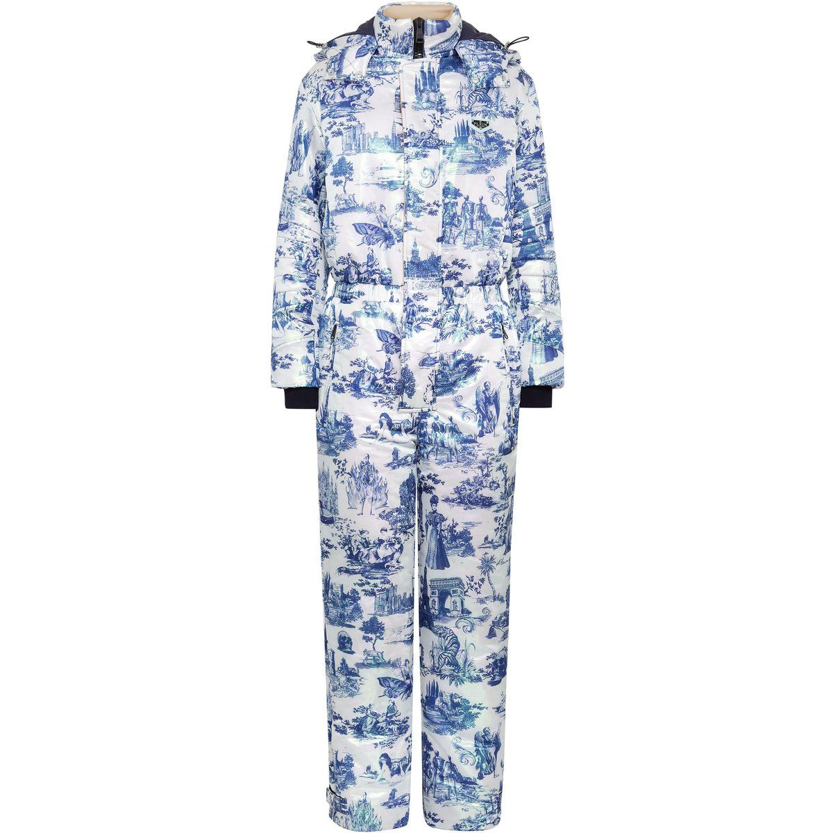 Ski-Jumpsuit mit En Plein Air Print