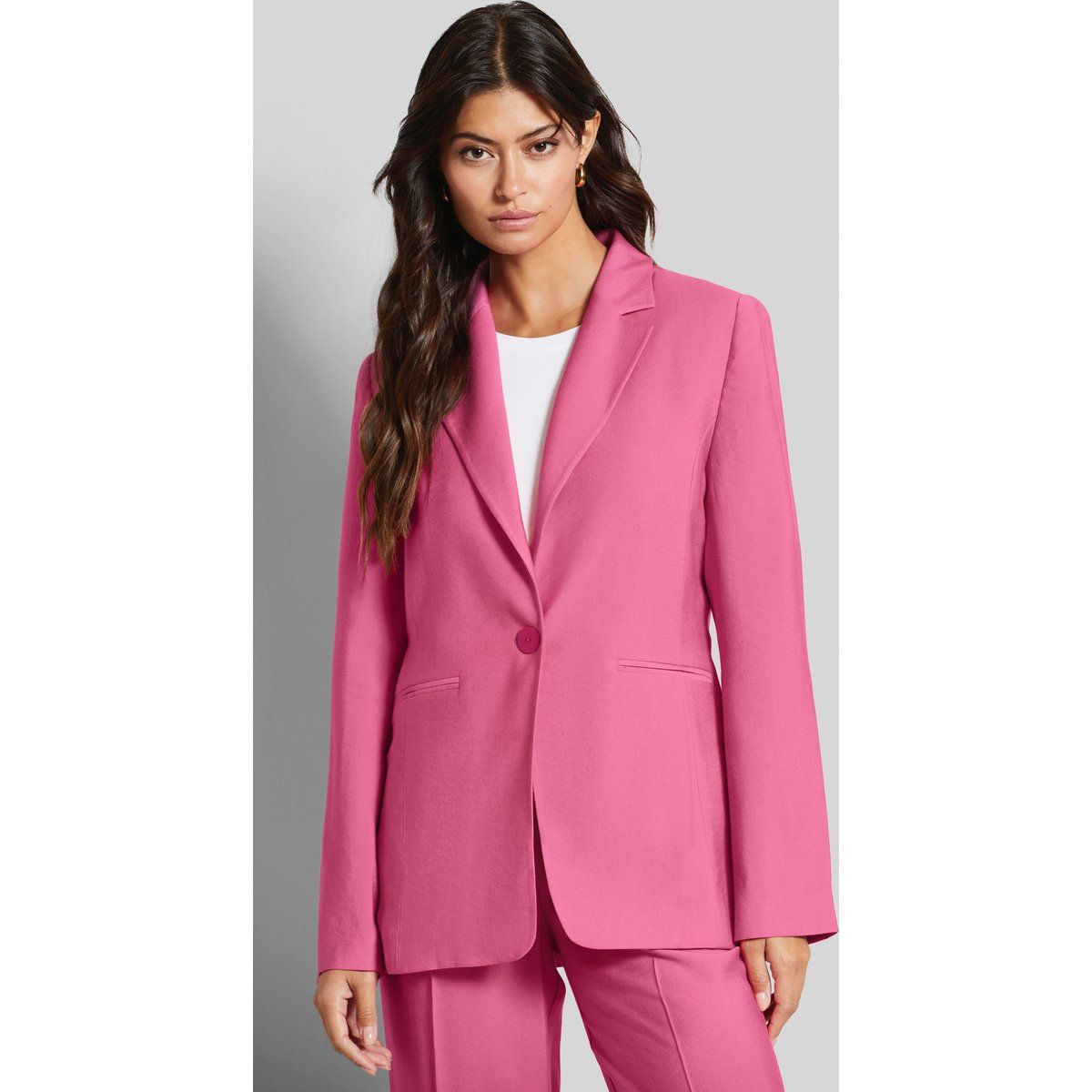 Femininer taillierter Einknopf-Blazer