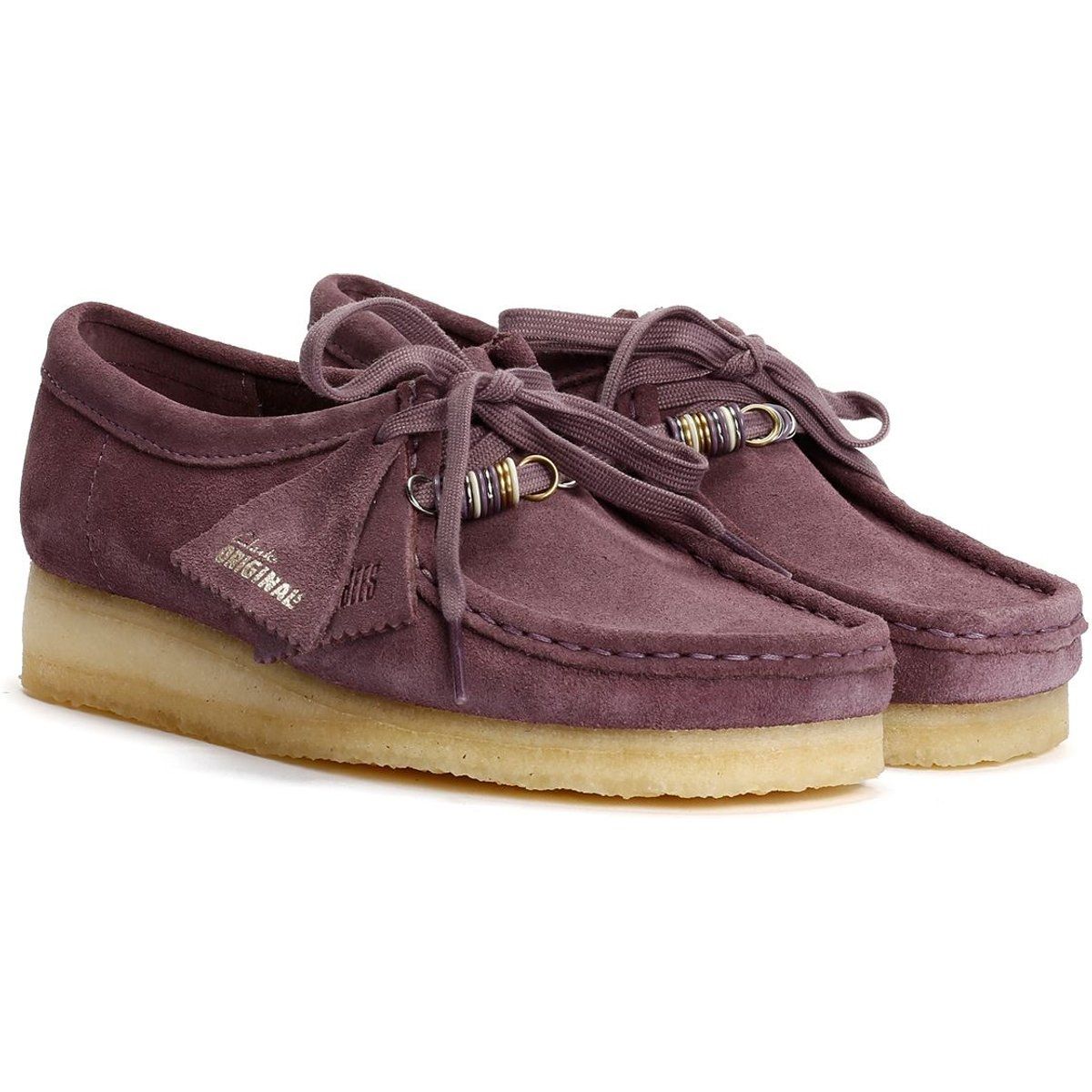 Ikonische Suede-Schnürer im Mokassin-Stil