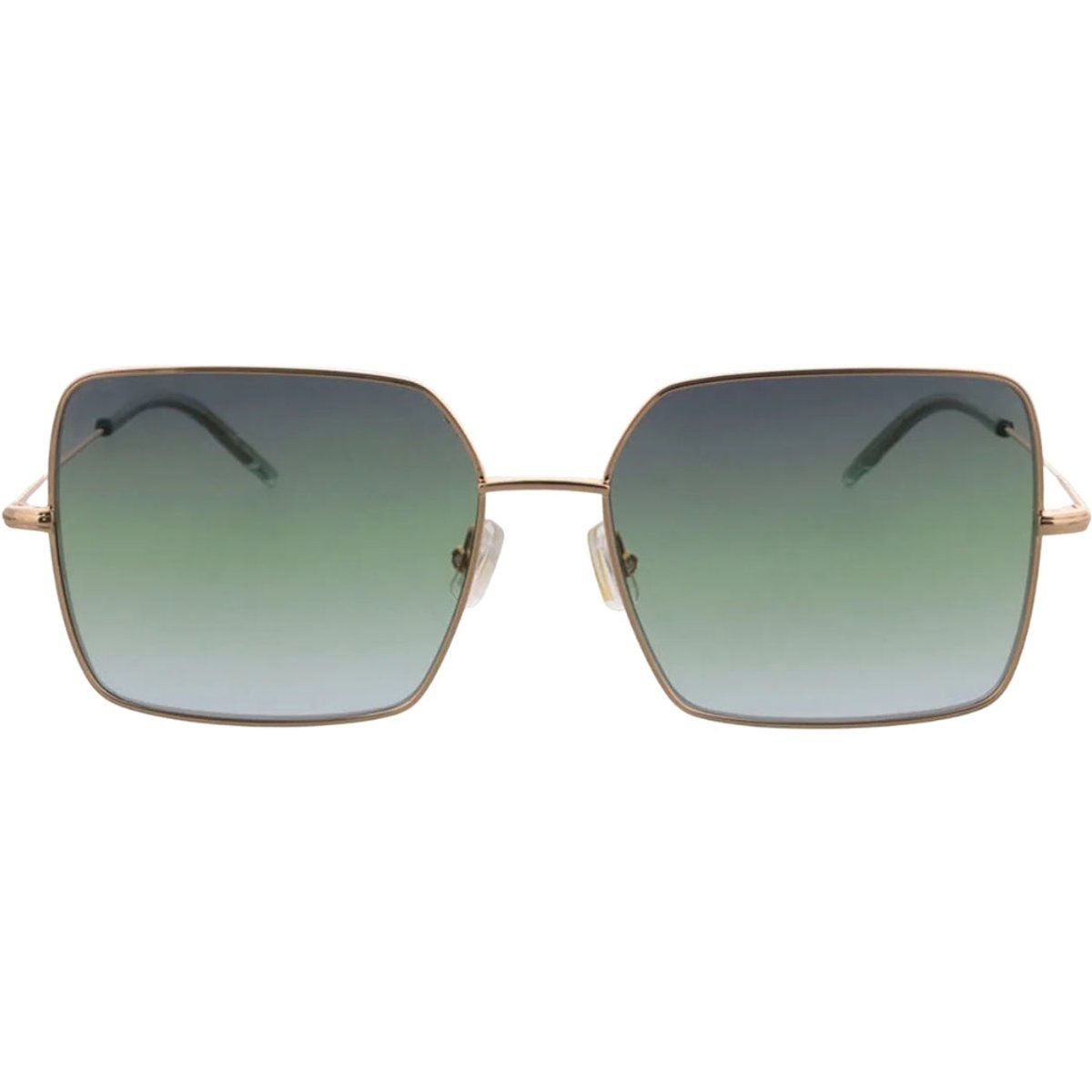 Elegante quadratische Metallsonnenbrille