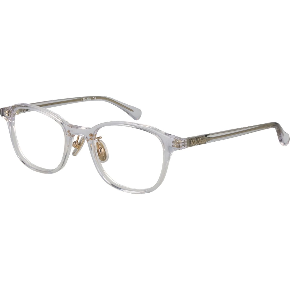 Elegante Transparente Quadratische Brillenfassung