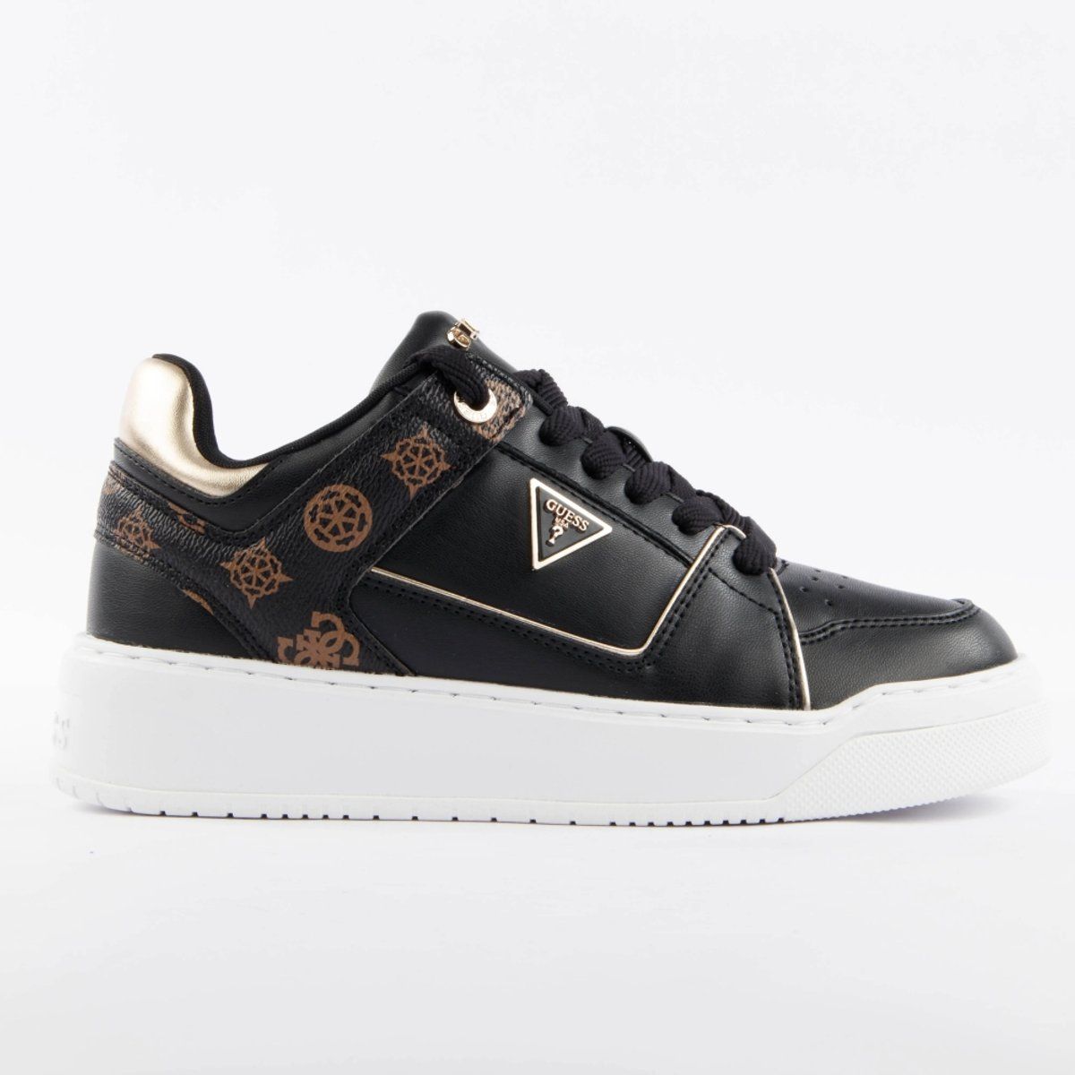 Plateau-Sneaker mit Monogramm-Print