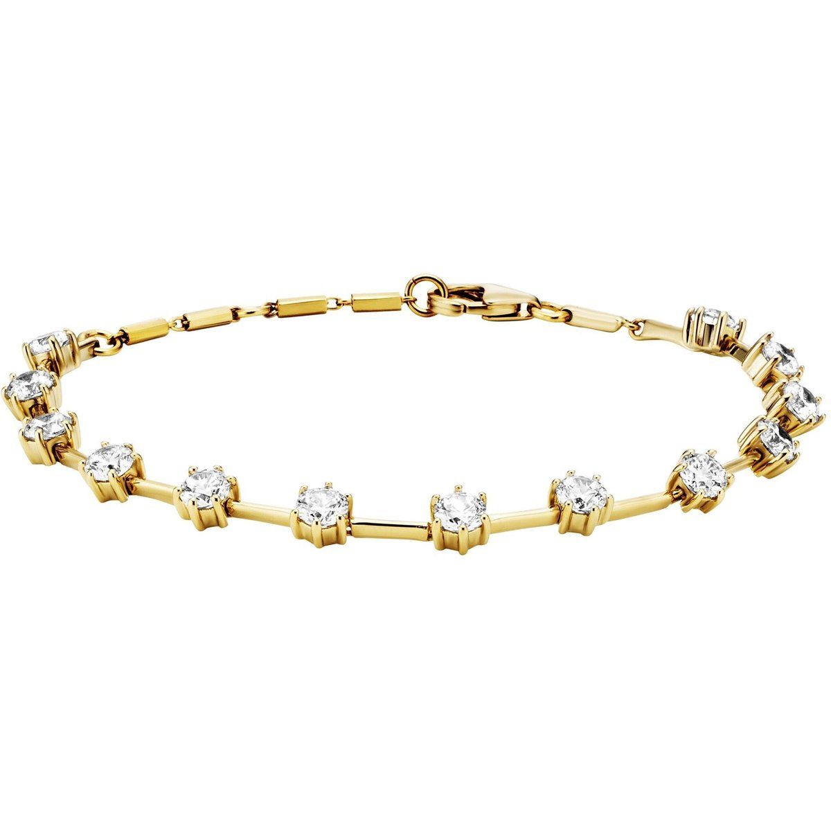 Elegantes Gliederarmband mit Zirkonia