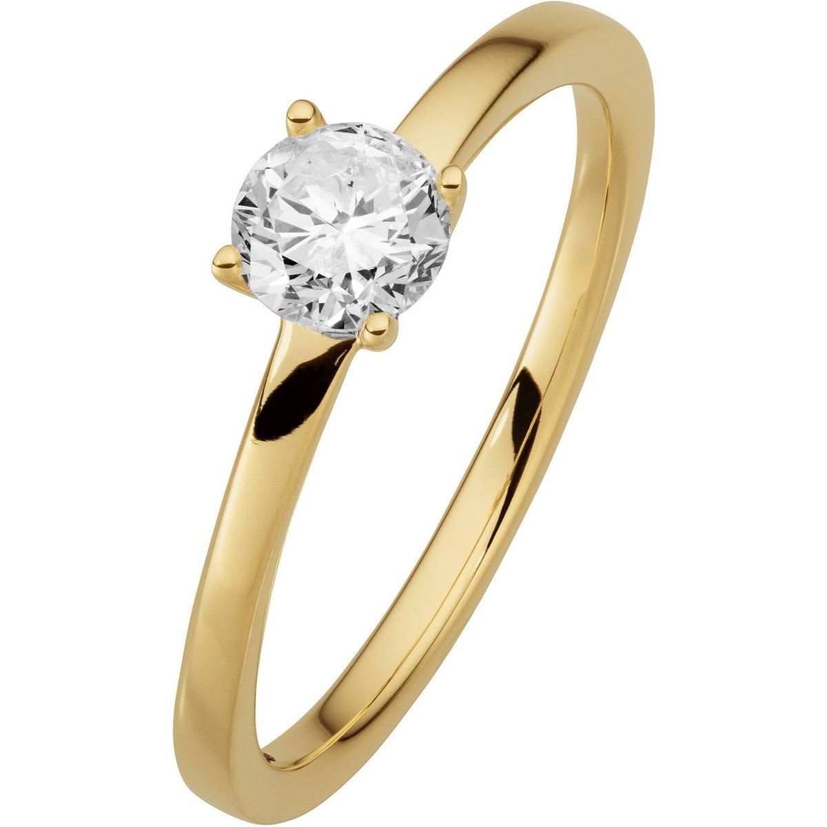Klassischer Diamant Solitär Ring