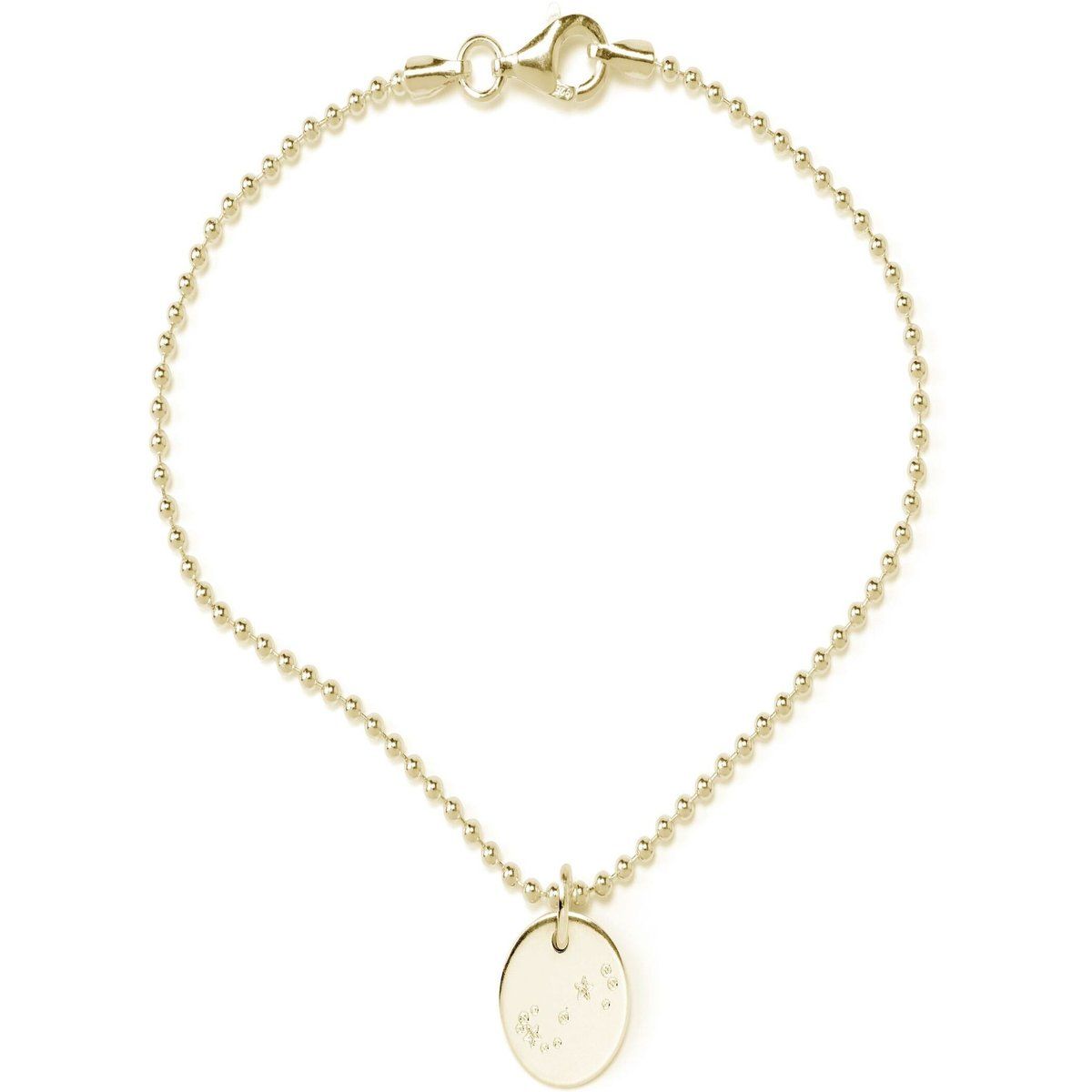 Kugelkette Armband mit Sternbild Anhänger