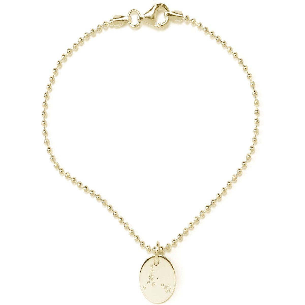 Sternbild-Armband mit Kugelkette