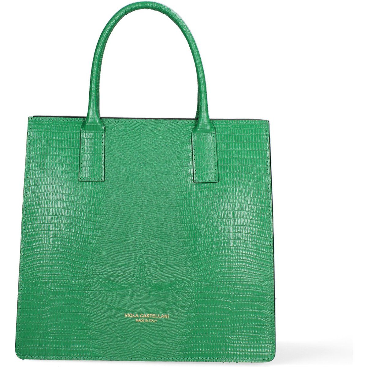Strukturierte Tote aus Kroko-Prägeleder