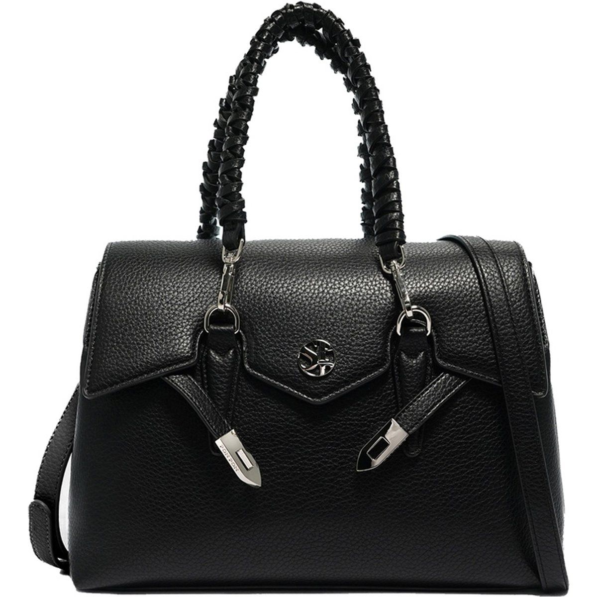 Elegante Handtasche mit geprägter Struktur