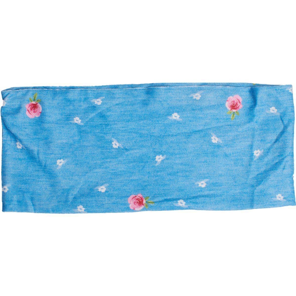 Nahtloses Stirnband mit floralem Print