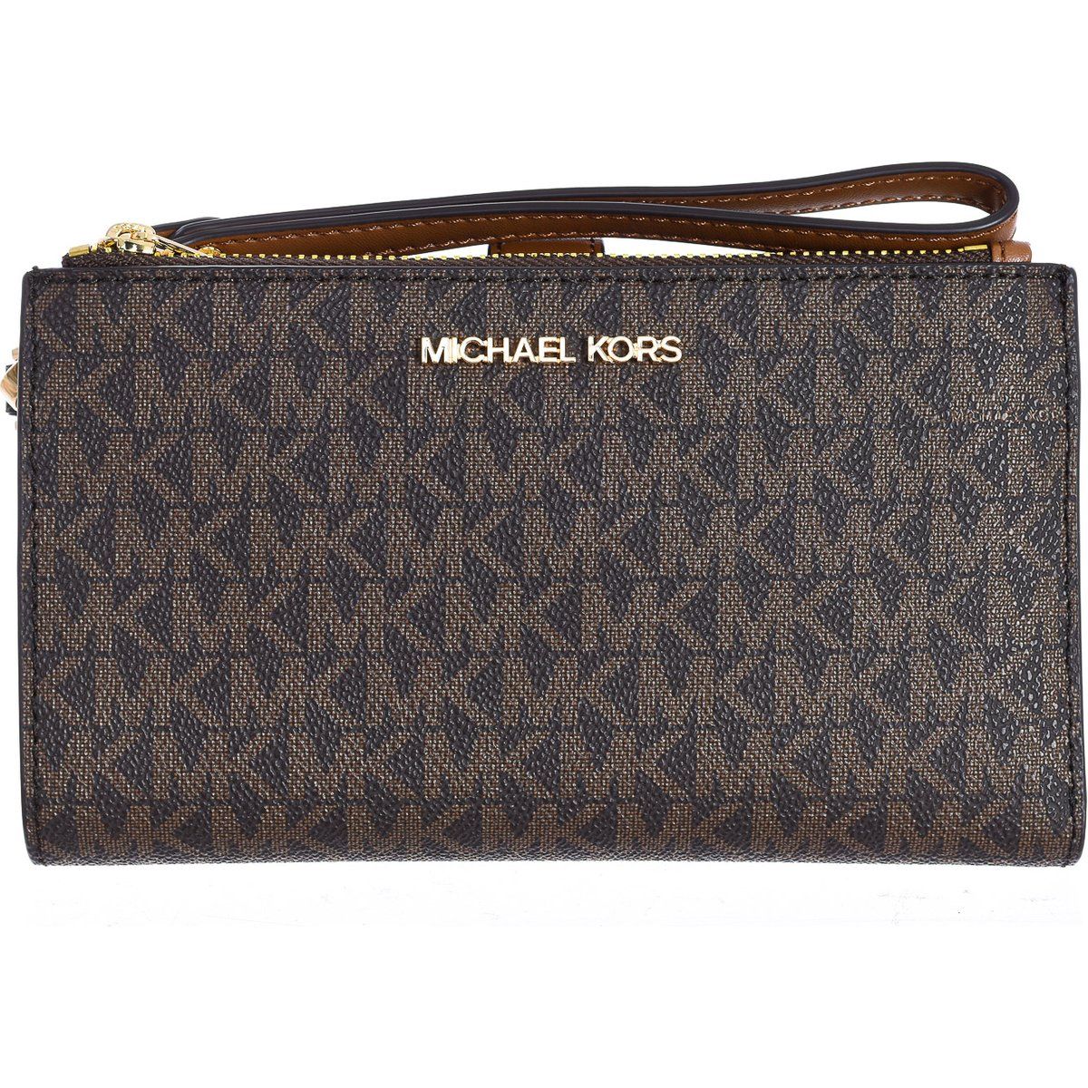 Continental Handgelenktasche mit Logo-Print