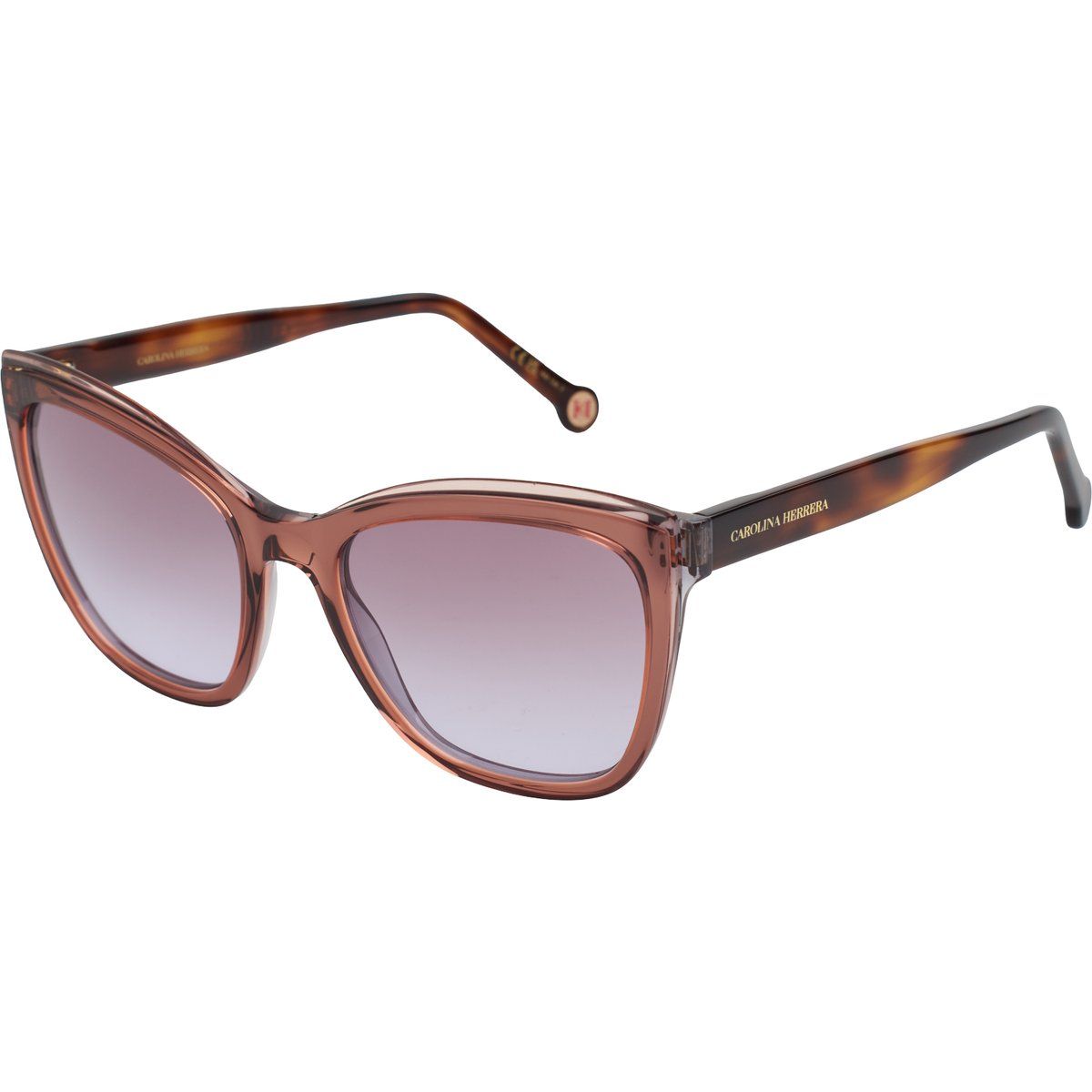 Quadratische Acetat-Sonnenbrille mit Farbverlauf