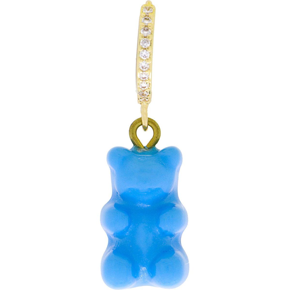 Einzelcreole mit Gummibär-Anhänger