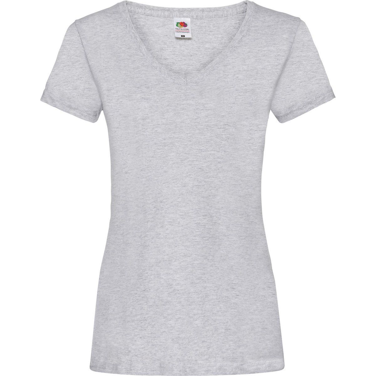 T-Shirt mit tiefem V-Ausschnitt