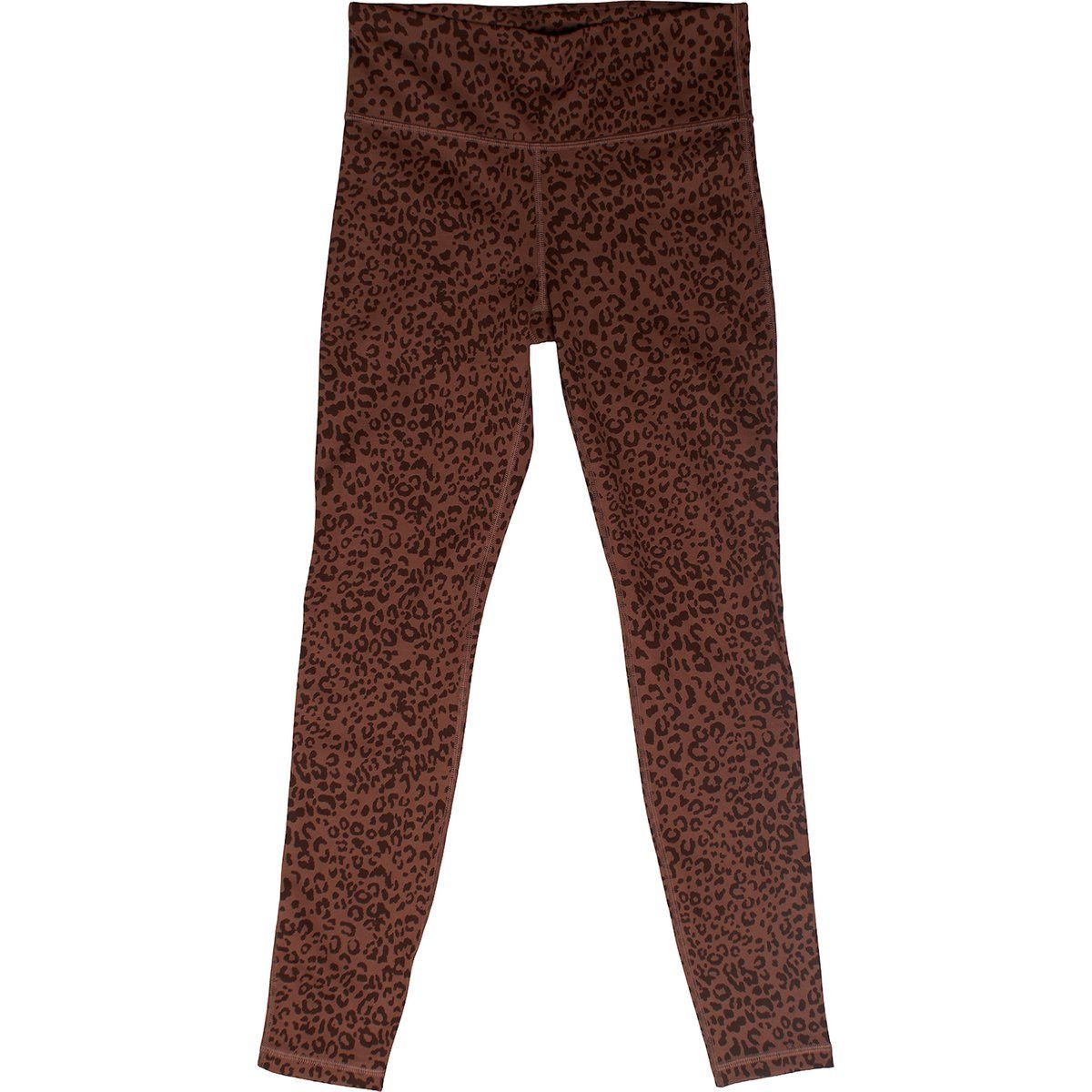 Sportleggings mit Leopardenmuster und Hochbund