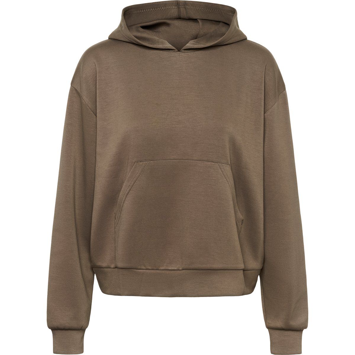 Locker geschnittener Hoodie mit Kapuze