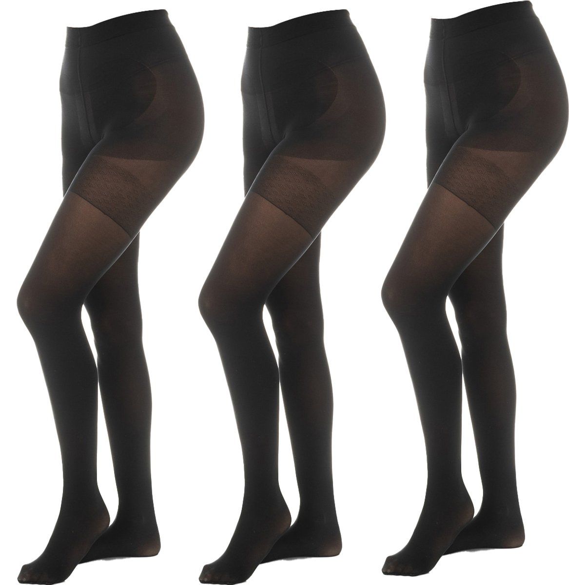 Push-Up Figurformende Semi-Blickdichte Strumpfhose