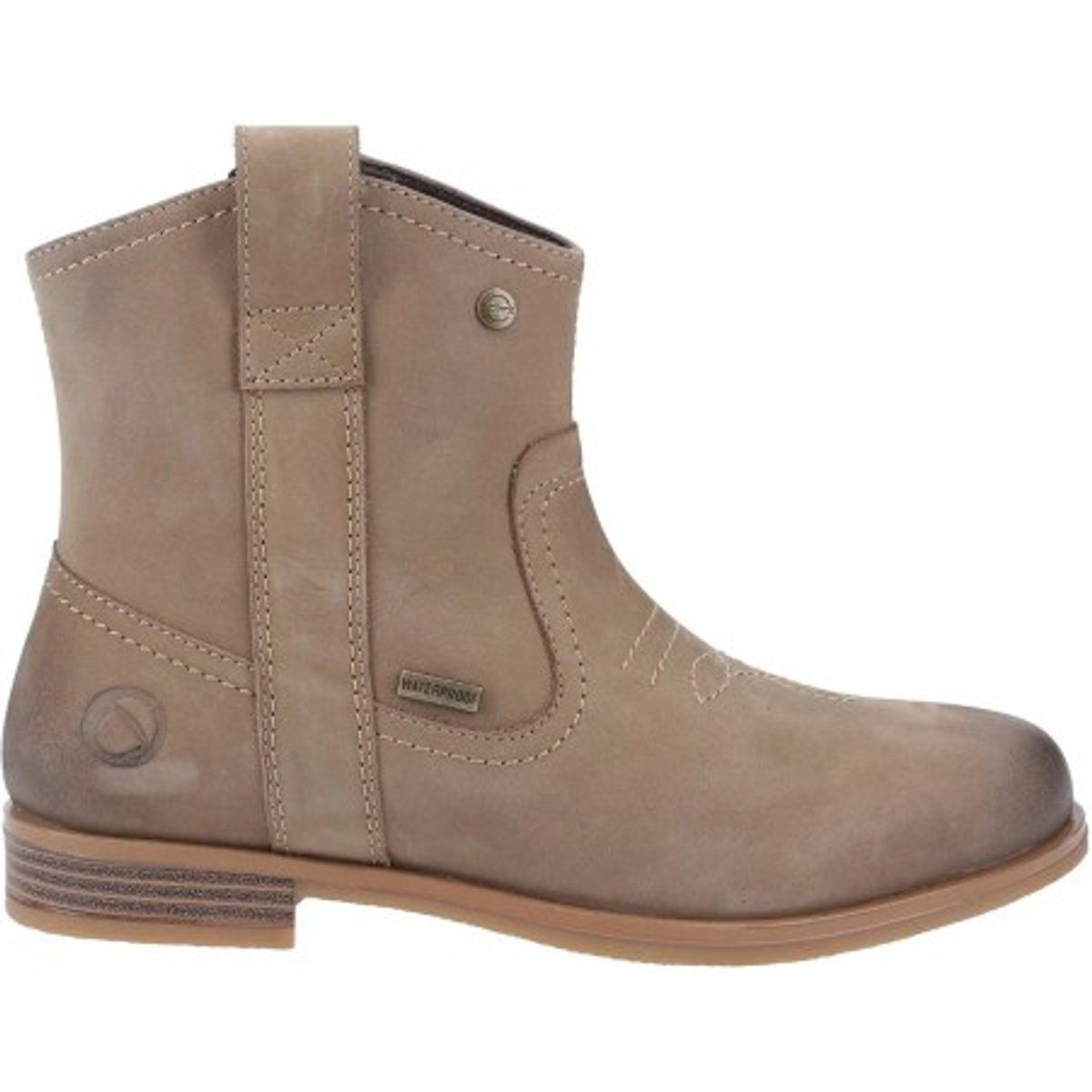 Leder-Stiefeletten im Western-Stil