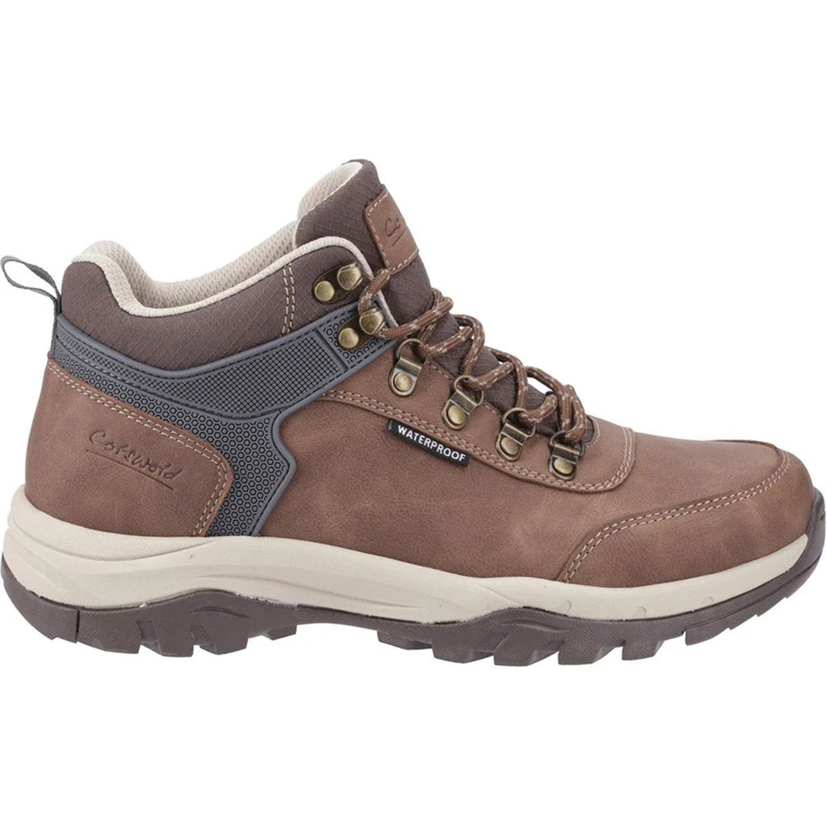 Wasserdichte Schnür-Wanderstiefel