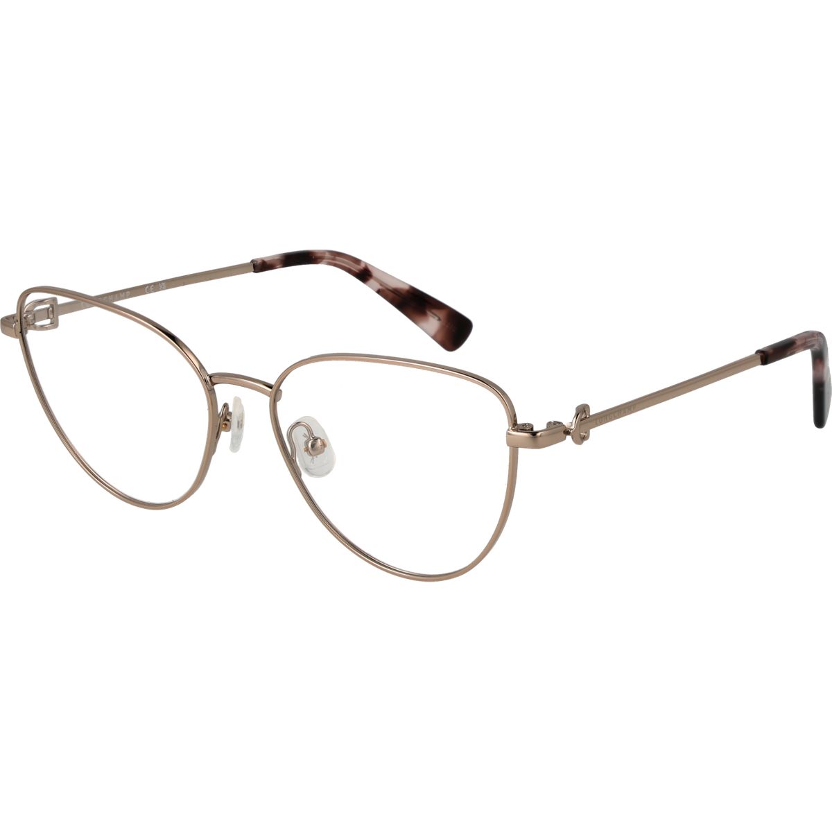 Elegante Cat-Eye Metallfassung