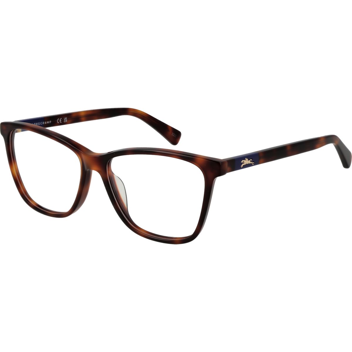 Elegante Brillenfassung in Schildpatt-Optik
