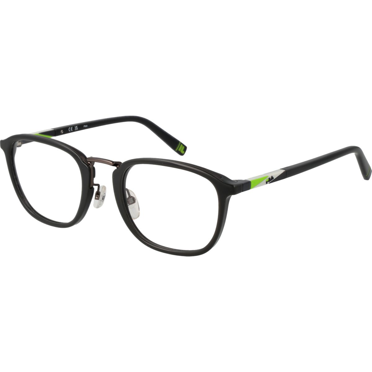Klassische rechteckige Vollrandbrille