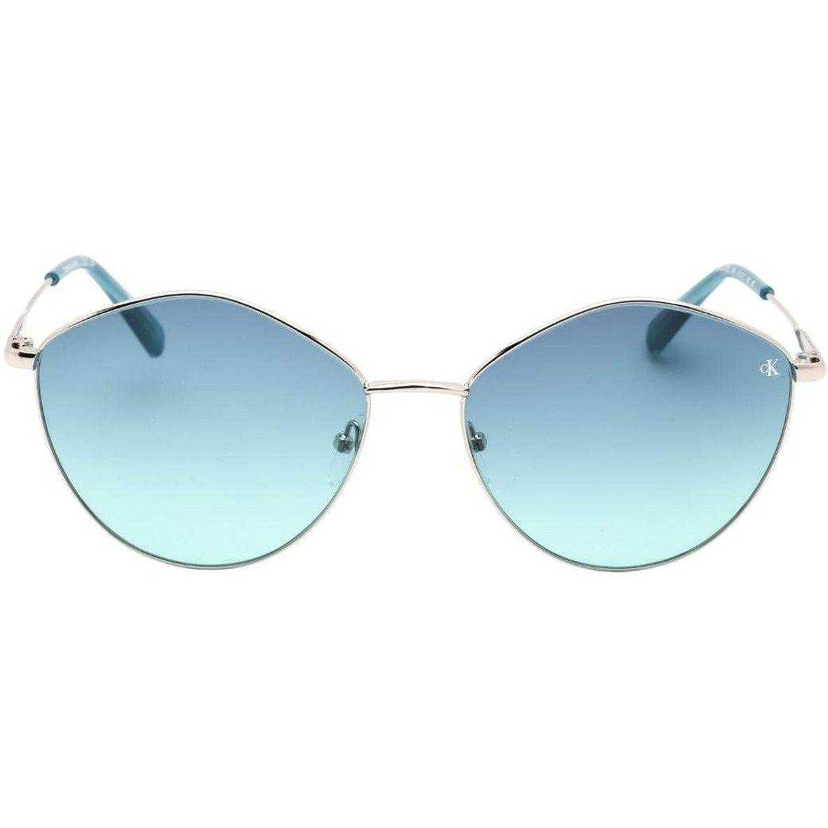 Geometrische Butterfly-Sonnenbrille mit Farbverlauf