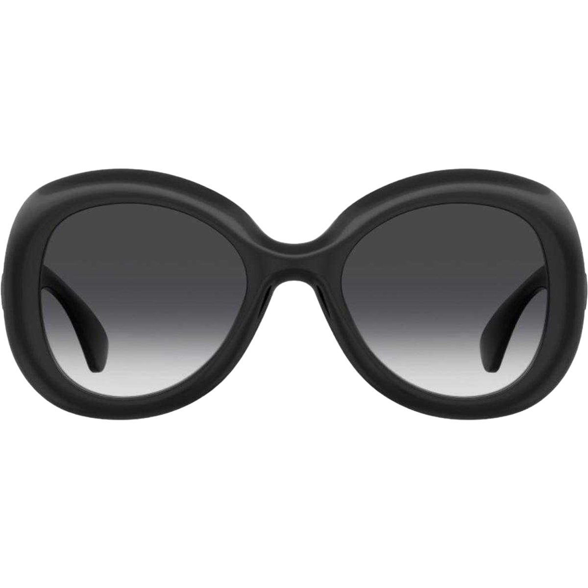 Markante Sonnenbrille mit dickem Rundrahmen