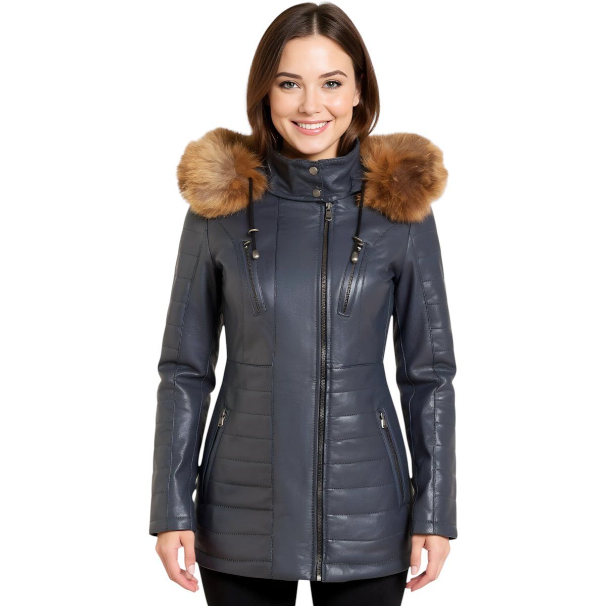 Gesteppter Nappa-Parka Bowen